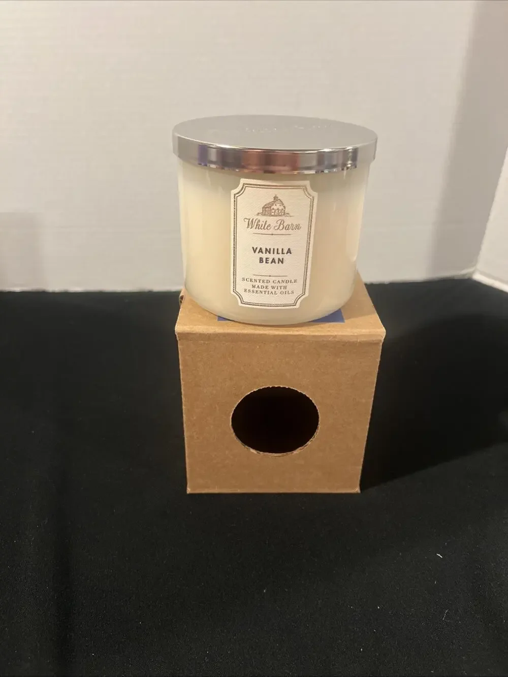 Bath & Body Works Vanilla Bean 3 Wick Candle 14.5 oz Jar